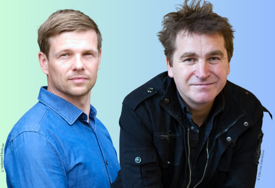 Gespräche über den "Osten"mitIlko-Sascha Kowalczuk und Steffen Dobbert // © Mohamed Badarne/ Eiko von Schwiehow Gespräche über den "Osten"mitIlko-Sascha Kowalczuk und Steffen Dobbert // © Mohamed Badarne/ Eiko von Schwiehow
