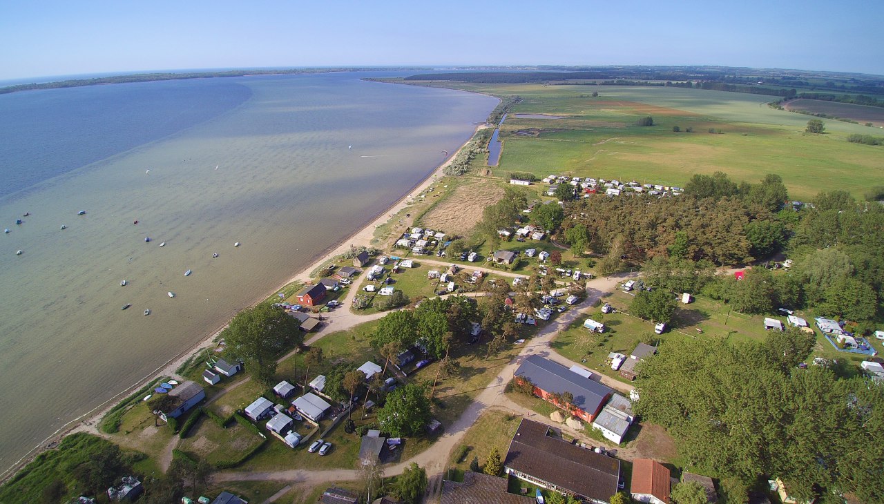 Luftbild vom Campingplatz, &copy; Jennifer Neumann