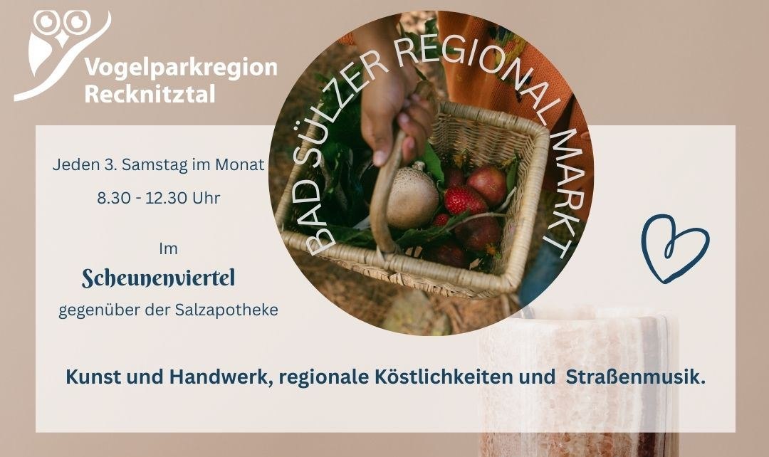 Bad S&uuml;lzer Regional Markt // &copy; TV Vogelparkregion Recknitztal