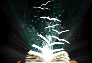 Fliegende B&uuml;cher, &copy; Bibliothek