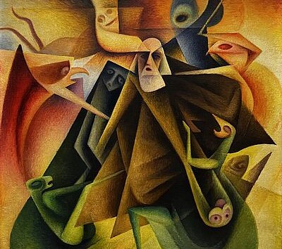 1947, Öl auf Leinwand, 120 x 97 cm, 2024 von der BAU-Metall GmbH Rostock erworben für das Kunstmuseum Ahrenshoop, © Kunstmuseum Ahrenshoop