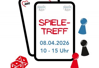 Herzliche Einladung zum offenen Spieletreff // © AWO Kreisverband Müritz e. V. (Verwendung genehmigt) Herzliche Einladung zum offenen Spieletreff // © AWO Kreisverband Müritz e. V. (Verwendung genehmigt)