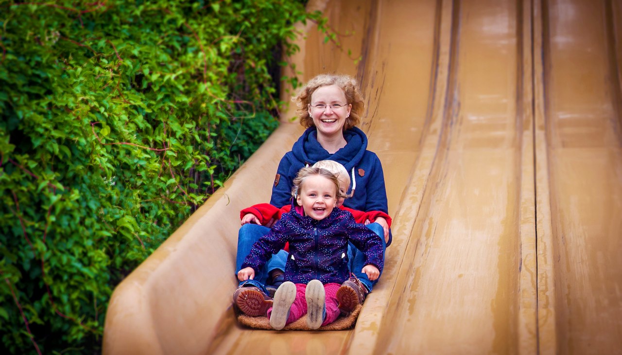 Kartoffelsackrutsche, © Karls Erlebnis-Dorf