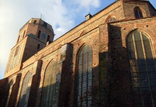 Kirchenschiff der St. Petri Kirche in Wolgast // &copy; Hallfarth