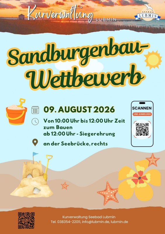 © Sandburgenbauwettbewerb © Sandburgenbauwettbewerb