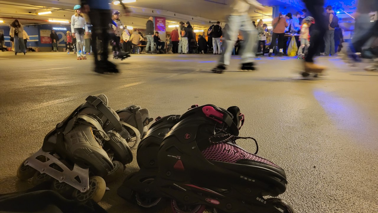 Letzte Rollschuhparty im März 2026 // © Maja-Sophie Krause Letzte Rollschuhparty im März 2026 // © Maja-Sophie Krause