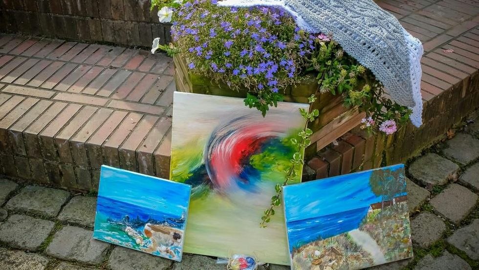 Malerei, &copy; Irina Frank