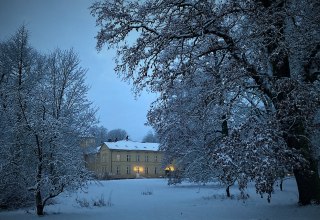 Landhaus Schloss K&ouml;lzow im Winter, &copy; A. von der L&uuml;he