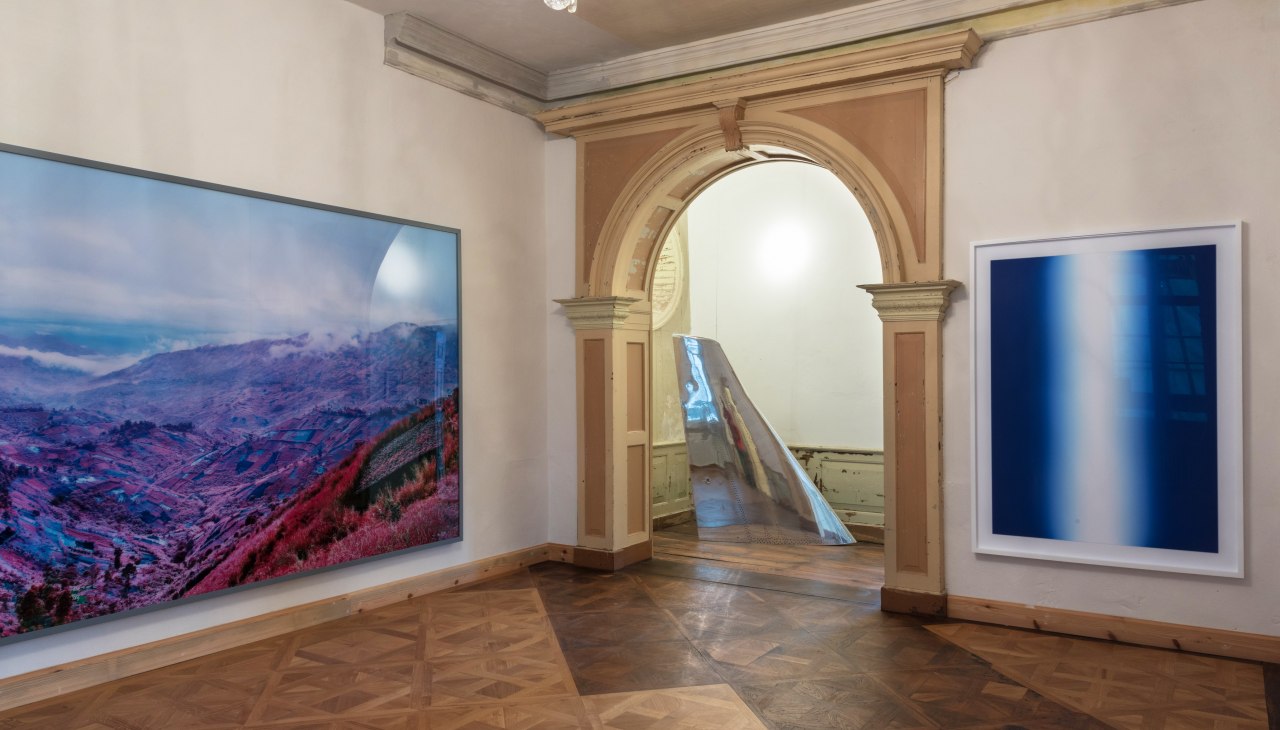 Das Mosse Banner - Buetti im Schloss Kummerow, © Thomas Wesely Das Mosse Banner - Buetti im Schloss Kummerow, © Thomas Wesely