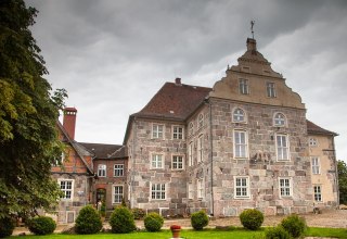 Blick auf die Burg Trechow // © Frank Burger Blick auf die Burg Trechow // © Frank Burger