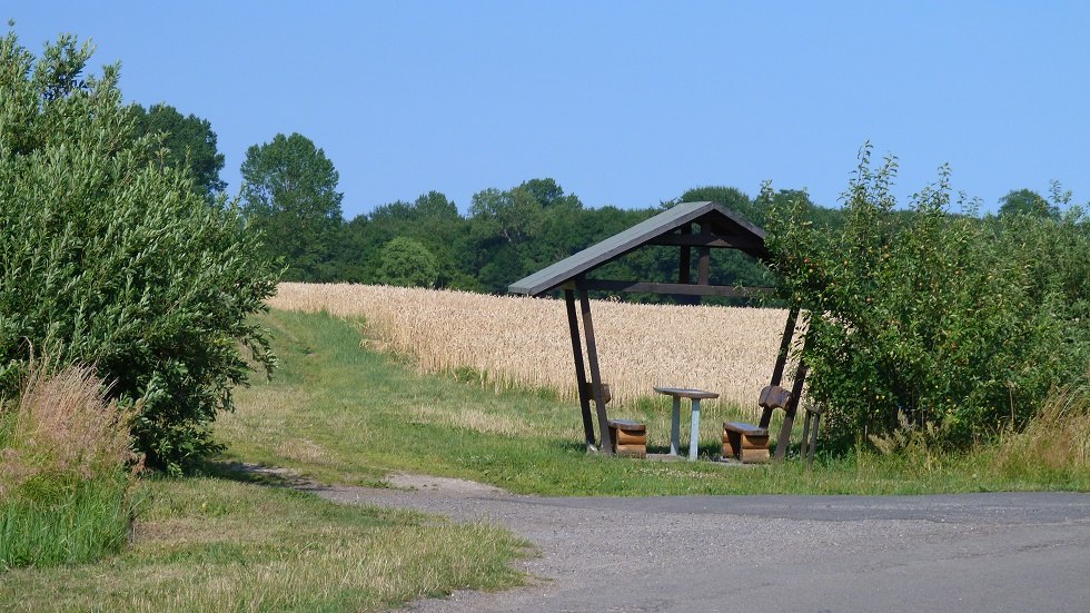Idyllisch gelegen naast een veld - puur natuur, &copy; Ummanz-Information/Bordych