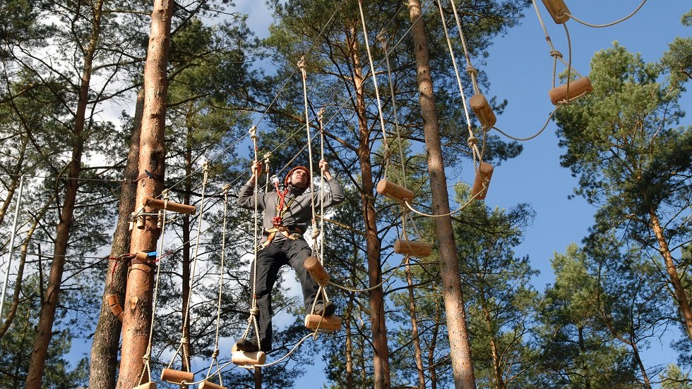 Entspannung in luftigen Höhen. Der Spaß steht im Vordergrund! // © Haveltourist Entspannung in luftigen Höhen. Der Spaß steht im Vordergrund! // © Haveltourist