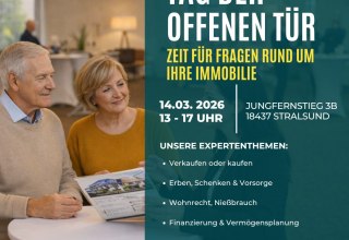 Flyer Tag der offenen T&uuml;r, &copy; McMakler/ Emily Penz