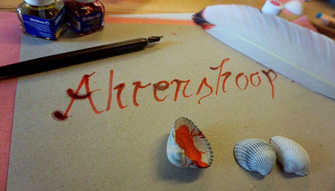 Kalligrafiekurs, © Kurverwaltung Ahrenshoop Kalligrafiekurs, © Kurverwaltung Ahrenshoop