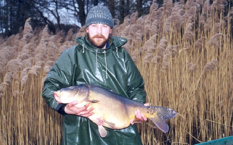 Jens Berkholz mit frischem Fang // © Fischerei Bergholz Jens Berkholz mit frischem Fang // © Fischerei Bergholz