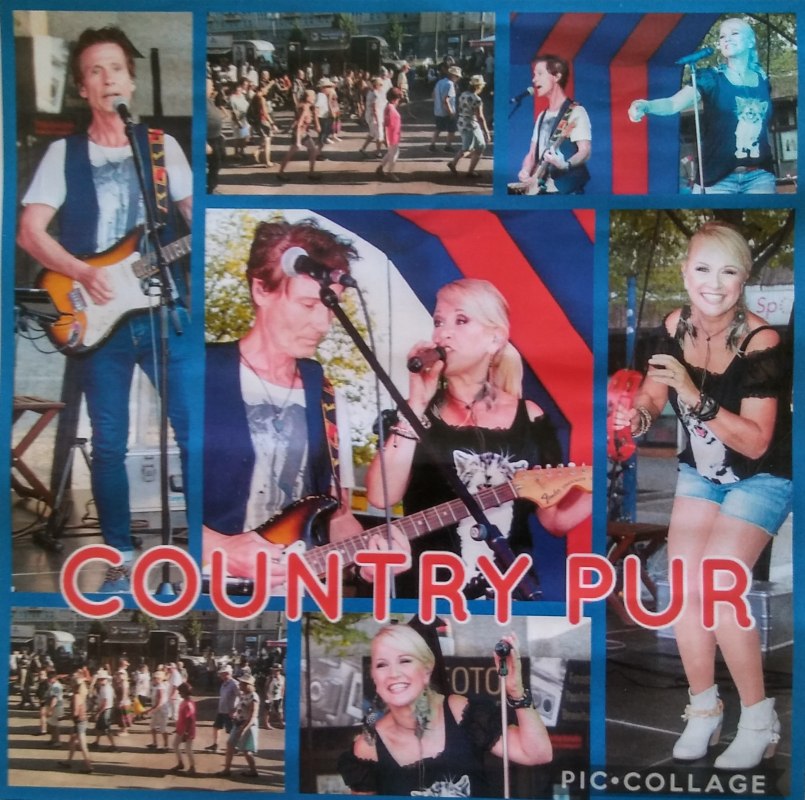 Konzert mit "Country pur", &copy; countrypur-plakat
