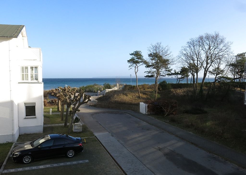 Wunderbarer Blick aus der Ferienwohnung auf die Schaabe, © Cordula Schubert