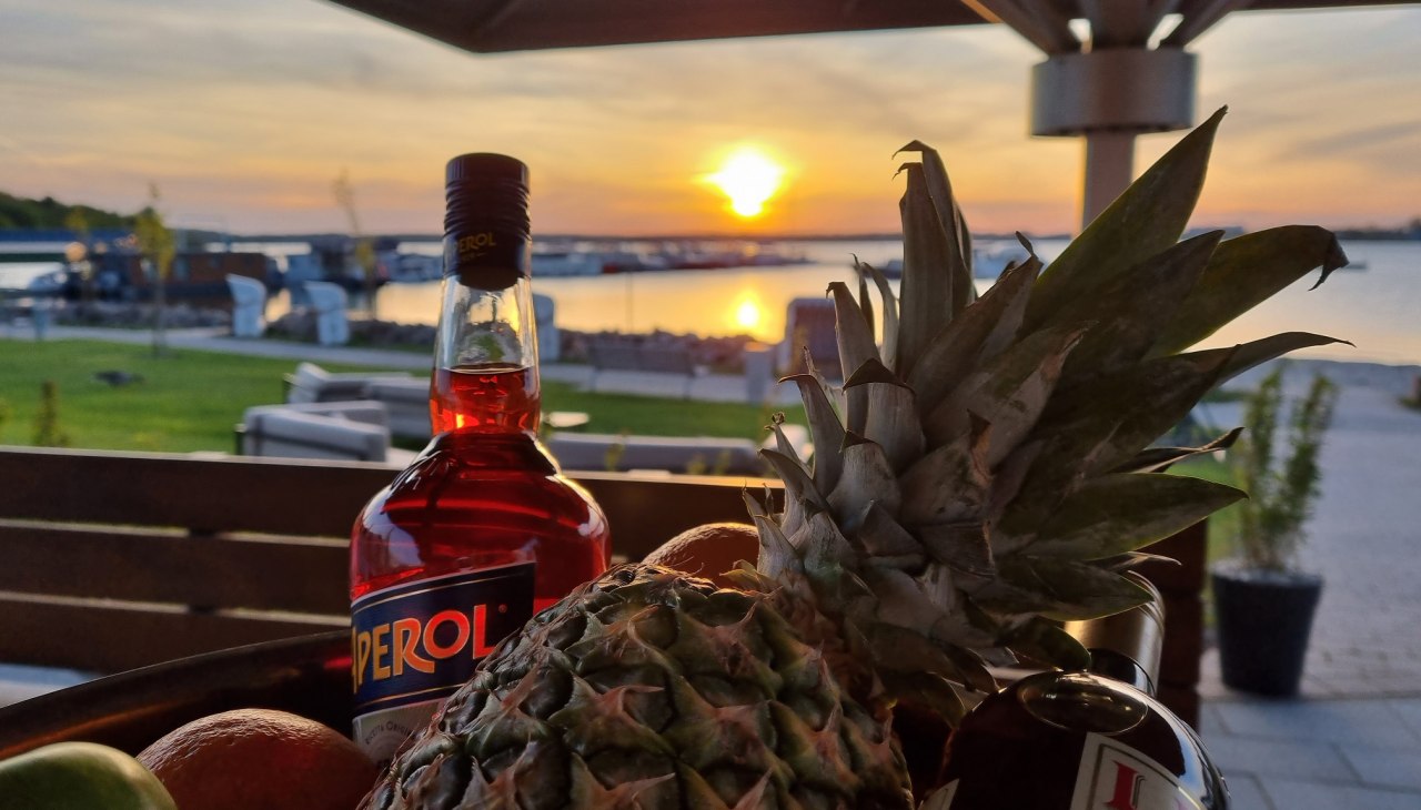 Außenterrasse, © Maremüritz Yachthafen Resort Außenterrasse, © Maremüritz Yachthafen Resort