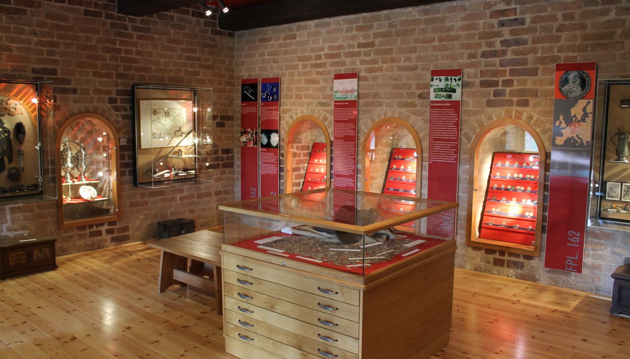 Der Anklamer Münzschatz im Steintor, © Museum am Steintor Der Anklamer Münzschatz im Steintor, © Museum am Steintor