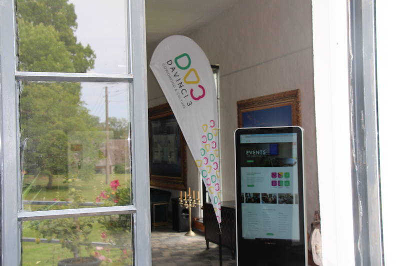 Digitalisering ontmoet kunst bij Davinci3 // &copy; Dorf und Kirche Wrodow e.V.