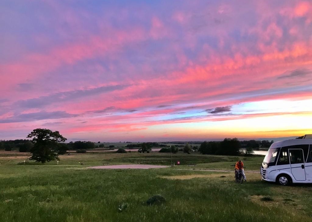 Aussicht von unserer Seeweide, © Seeweide Naturcamping Penzlin