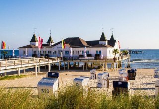 Zeuge der B&auml;derarchitektur und Wahrzeichen des Seebades Ahlbeck // &copy; Usedom Tourismus GmbH