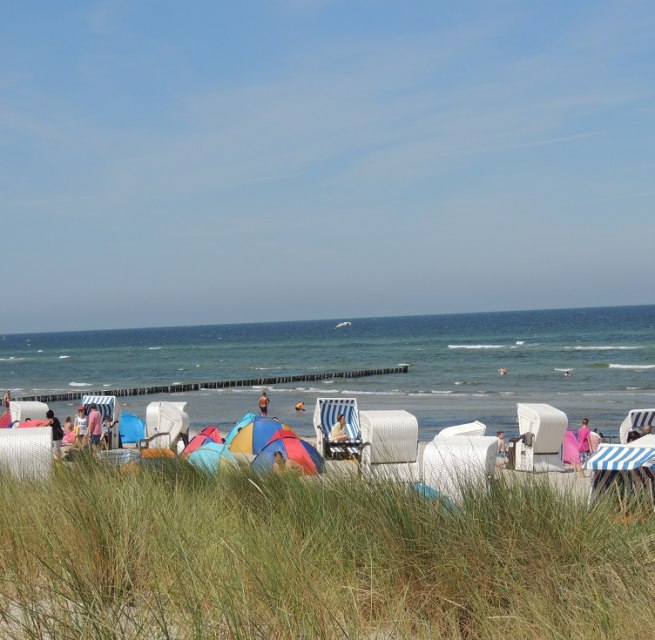 Blick zum Strand // © Kurverwaltung Insel Poel Blick zum Strand // © Kurverwaltung Insel Poel