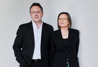 Rainer Moritz & Annemarie Stoltenberg // © Gunter Glücklich Rainer Moritz & Annemarie Stoltenberg // © Gunter Glücklich