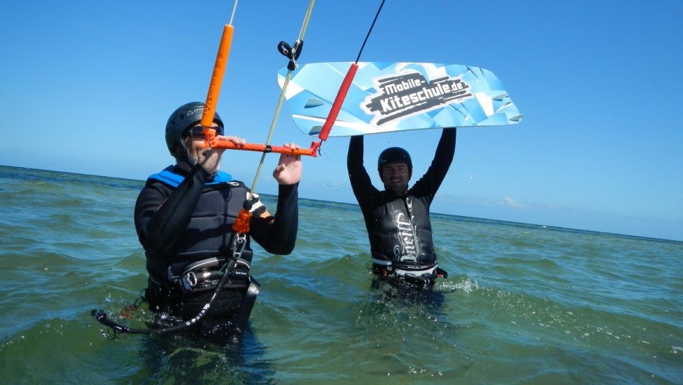 Kitekurs an unserer Station auf Poel, © Andreas Hung