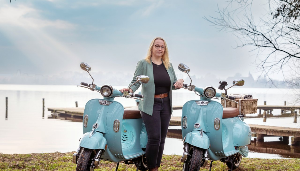 Der Schaals(e-) Roller, © Viola Klinkenberg Der Schaals(e-) Roller, © Viola Klinkenberg