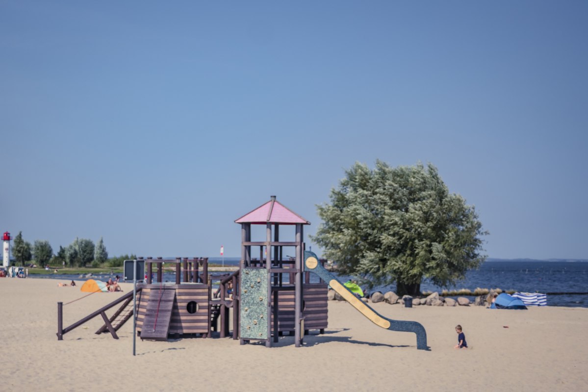 Das Haffbad Ueckermünde am Stettiner Haff // © TVV/Philipp Schulz Das Haffbad Ueckermünde am Stettiner Haff // © TVV/Philipp Schulz
