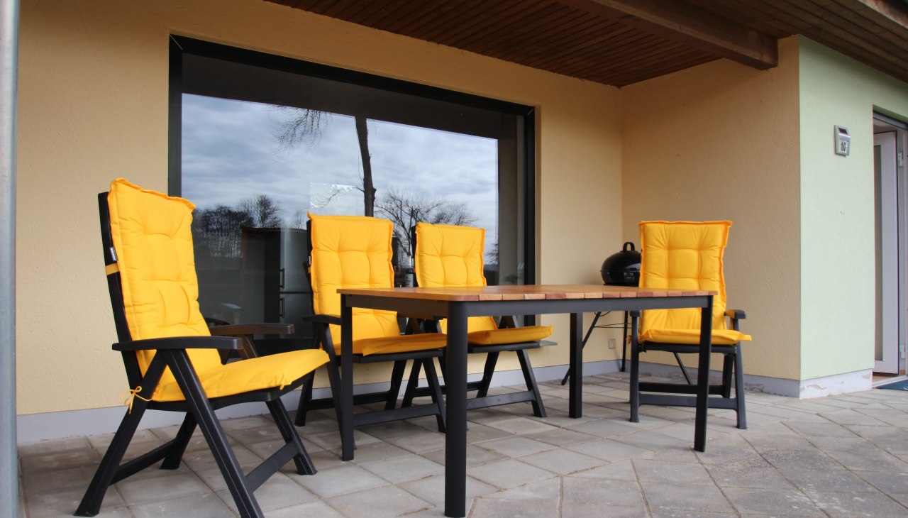 Terras voor bungalow, &copy; Tobias Glaser