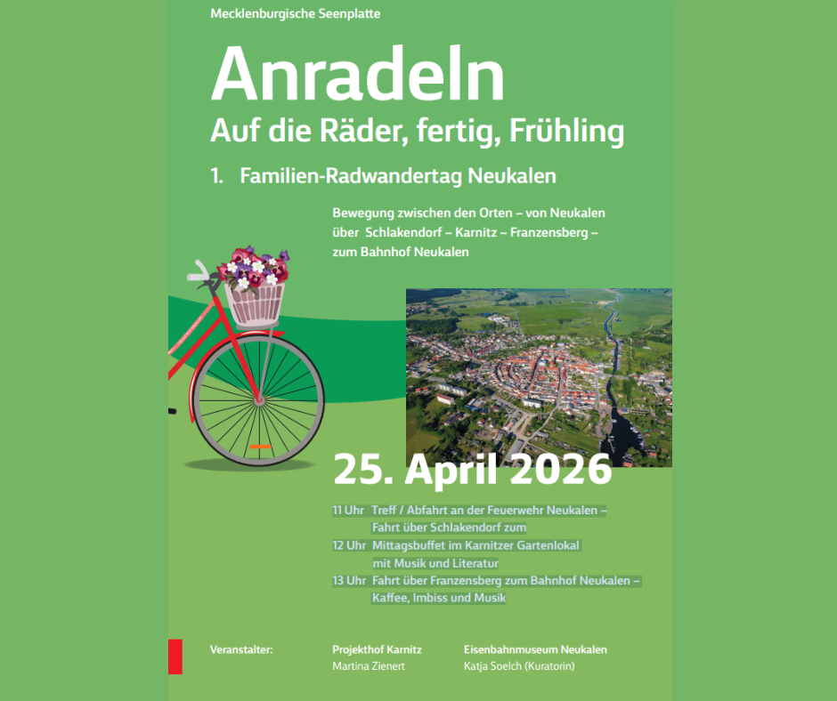 Anradeln Neukalen, &copy; Projekthof Karnitz