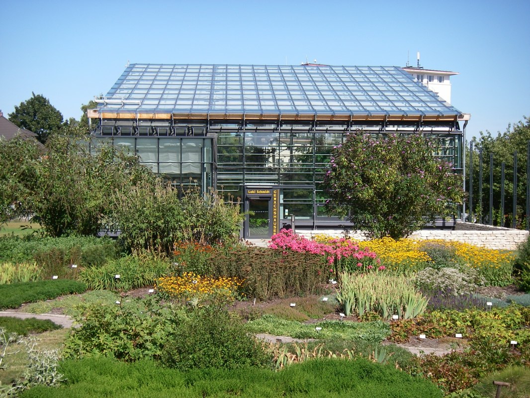 Gewächshaus im Botanischen Garten // © Joachim Kloock Gewächshaus im Botanischen Garten // © Joachim Kloock