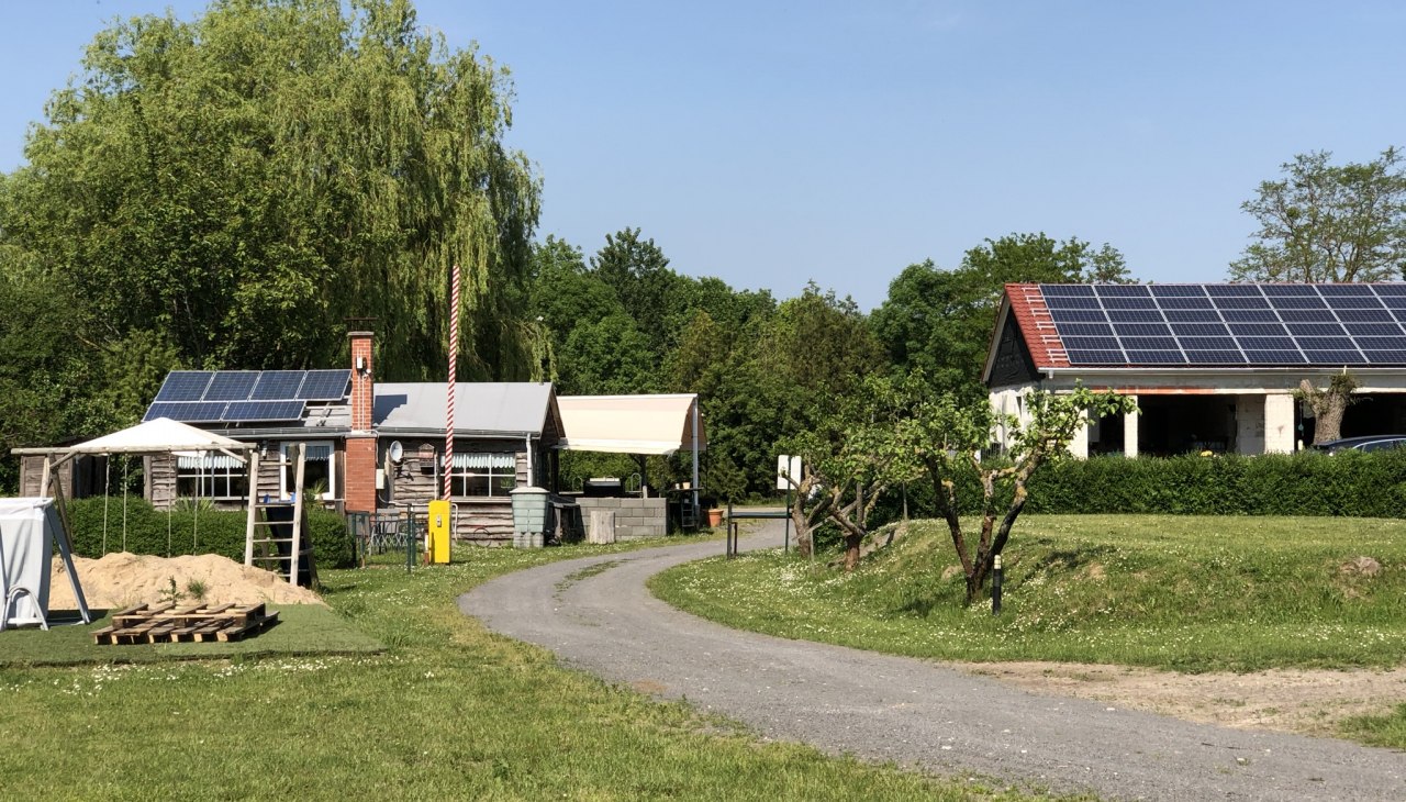 Blick vom Platz auf den Imbiss, © SG Blick vom Platz auf den Imbiss, © SG