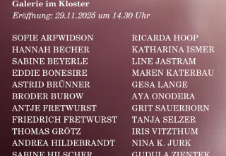 Ausstellung zeitgenössische Kunst in Mecklenburg-Vorpommern, © Galerie im Kloster