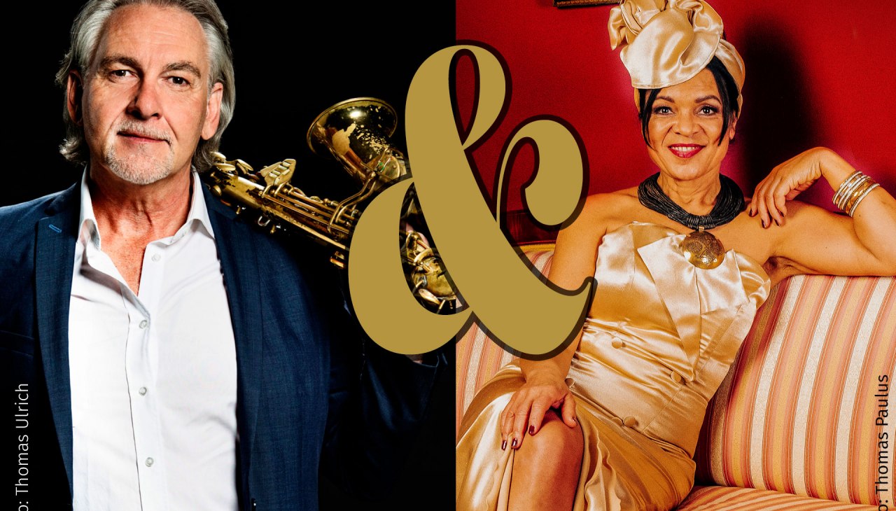 Bandleader Andreas Pasternack & Jazzlady Jacqueline Boulanger, &copy; Thomas Ulrich / Thomas Paulus