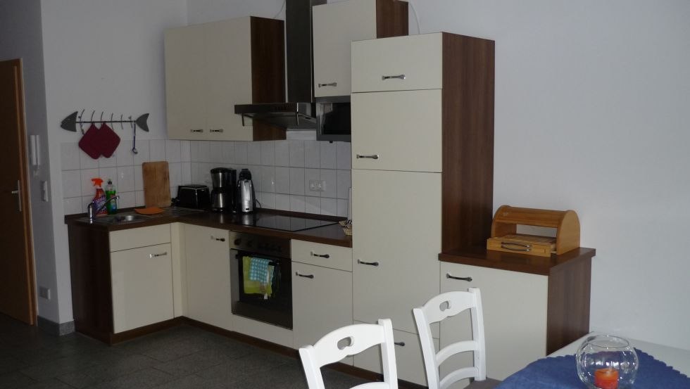 Küchenansicht Gästewohnung Annerose, © T. P. Krumbiegel