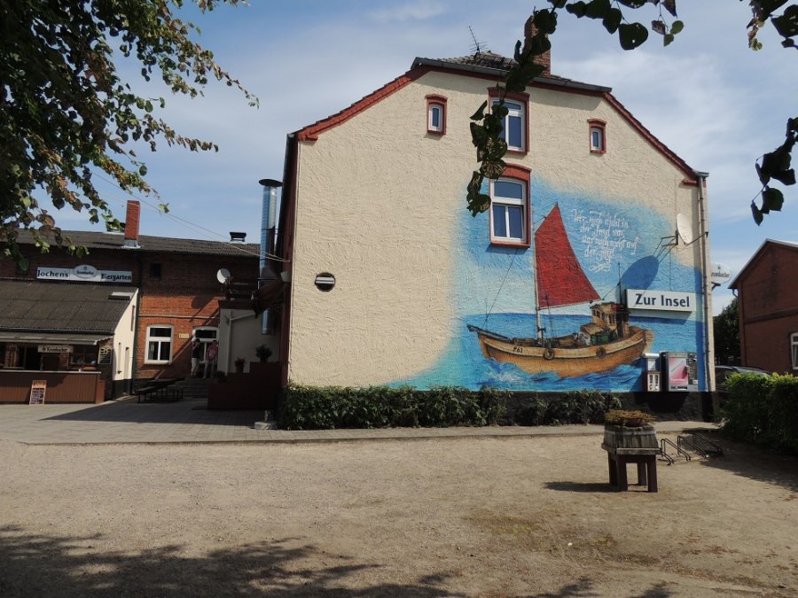 Ansicht Hauswand vom Biergarten, &copy; Kurverwaltung Insel Poel