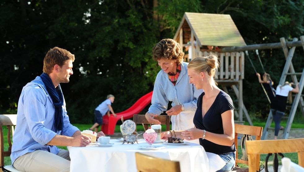 Vor der Schmiede befindet sich ein kleiner Spielplatz, © TMV/Foto@Andreas-Duerst.de Vor der Schmiede befindet sich ein kleiner Spielplatz, © TMV/Foto@Andreas-Duerst.de