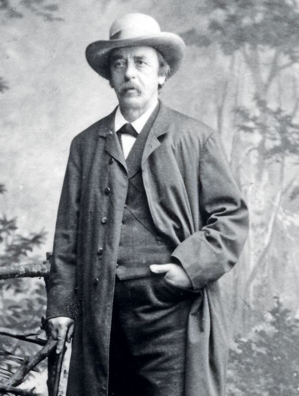 Franz Wilhelm Alexander Benque, Fotografie um 1870/1880, unbek. Fotograf, &copy; B&uuml;rgerparkverein Bremen