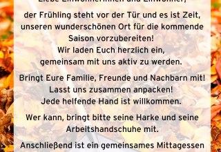 © Arbeitseinsatz_Frühling.jpg © Arbeitseinsatz_Frühling.jpg