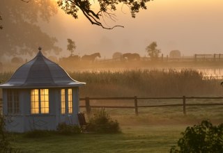 Impression der Morgenstimmung im Mecklenburger ParkLand, &copy; Mecklenburger ParkLand/Feriengut Dalwitz
