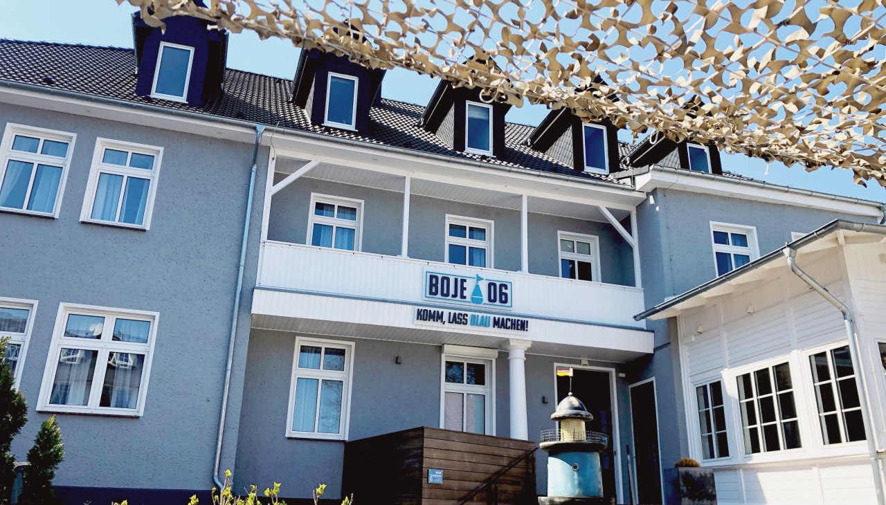 Hotel Boje06 mit Open Air Lounge, © Hotel Boje06 Hotel Boje06 mit Open Air Lounge, © Hotel Boje06