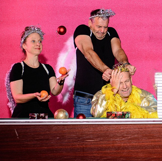Der Theatersport feiert Weihnachten, © Peter van Heesen