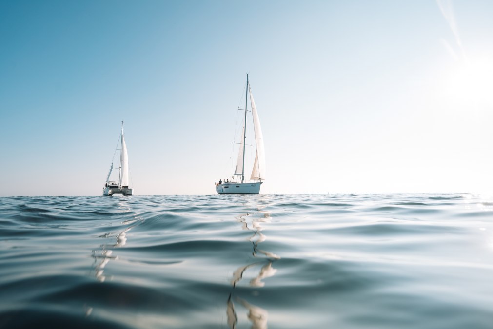 Segeln mit der Segelyacht oder mit Katamaran auf der Ostsee, © Dan Petermann Segeln mit der Segelyacht oder mit Katamaran auf der Ostsee, © Dan Petermann