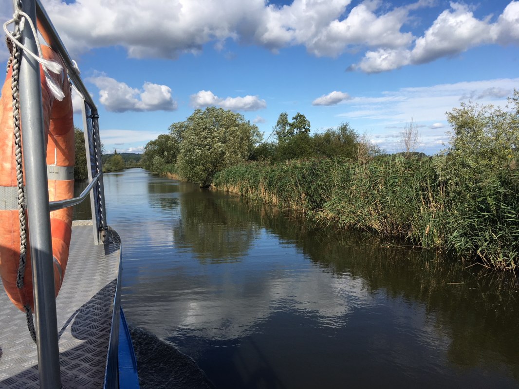 Fahrt von Malchin durch die Peene // &copy; A. Groh