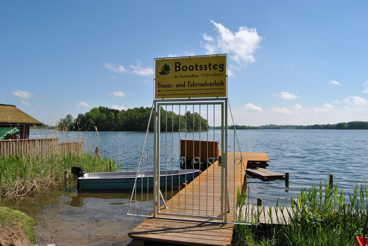 Bootsausleihe // © Feriensiedlung Kiefernhain Bootsausleihe // © Feriensiedlung Kiefernhain