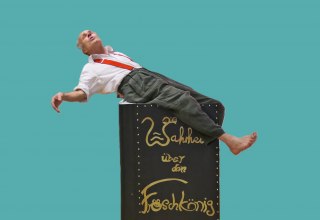 Die Wahrheit &uuml;ber den Froschk&ouml;nig | Achim Sonntag // &copy; Achim Sonntag | kindertheater-achimsonntag.de