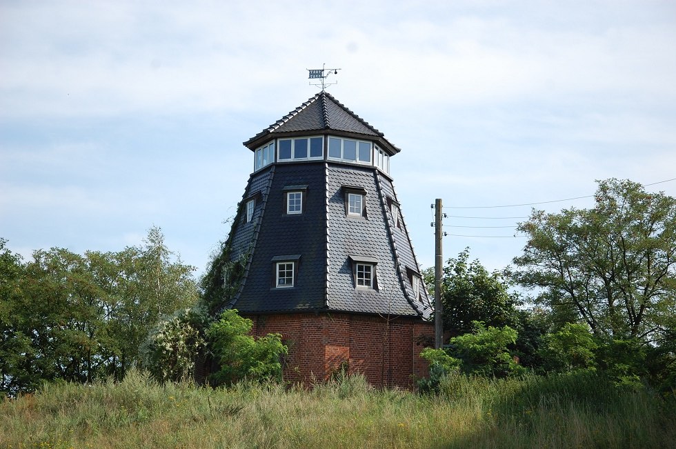 Vandaag de dag heeft de molen van Polz geen wieken meer. // © Gabriele Skorupski Vandaag de dag heeft de molen van Polz geen wieken meer. // © Gabriele Skorupski